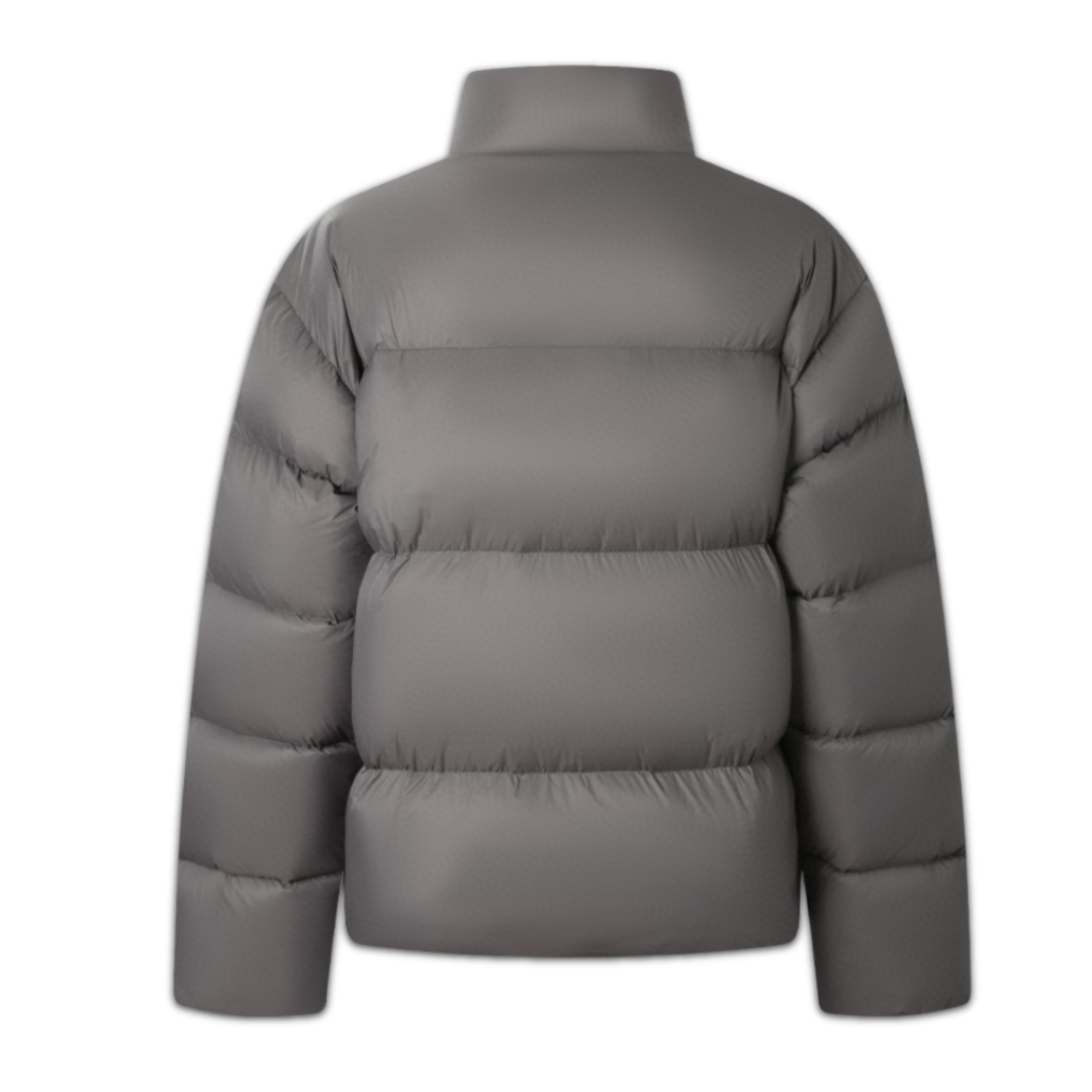 BB Grey Technical Puffer Jacket