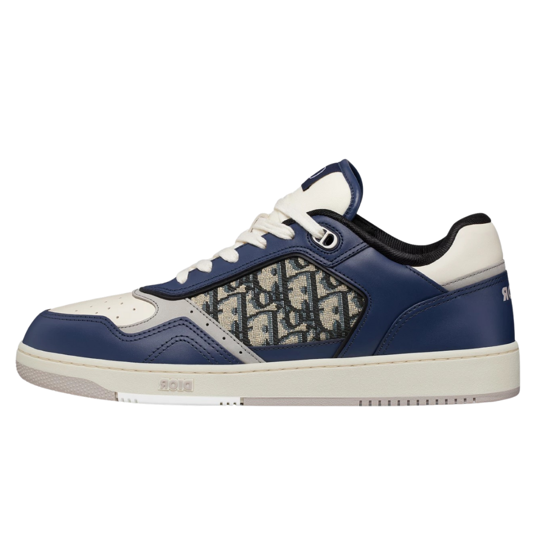 B27 Monogram Navy White