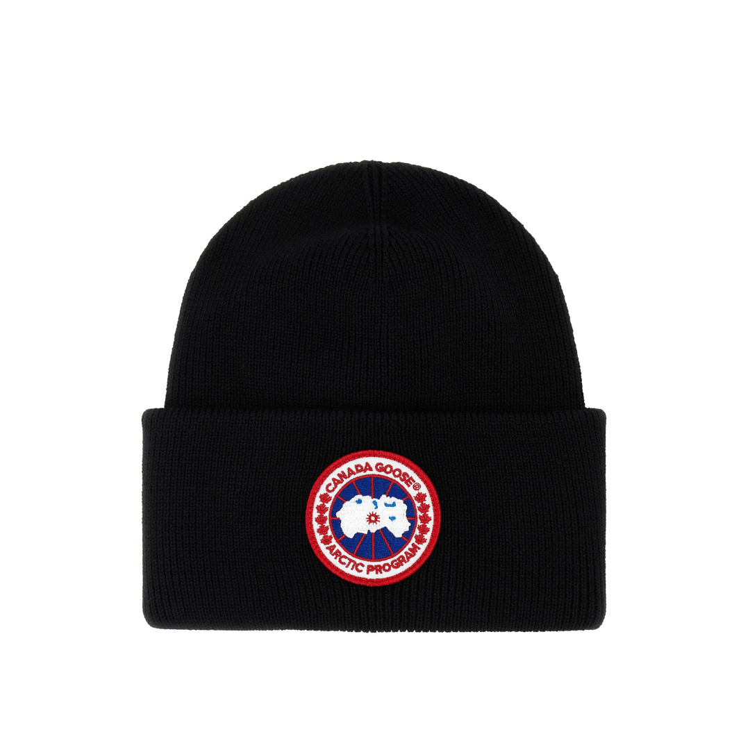 Goose Black Beanie