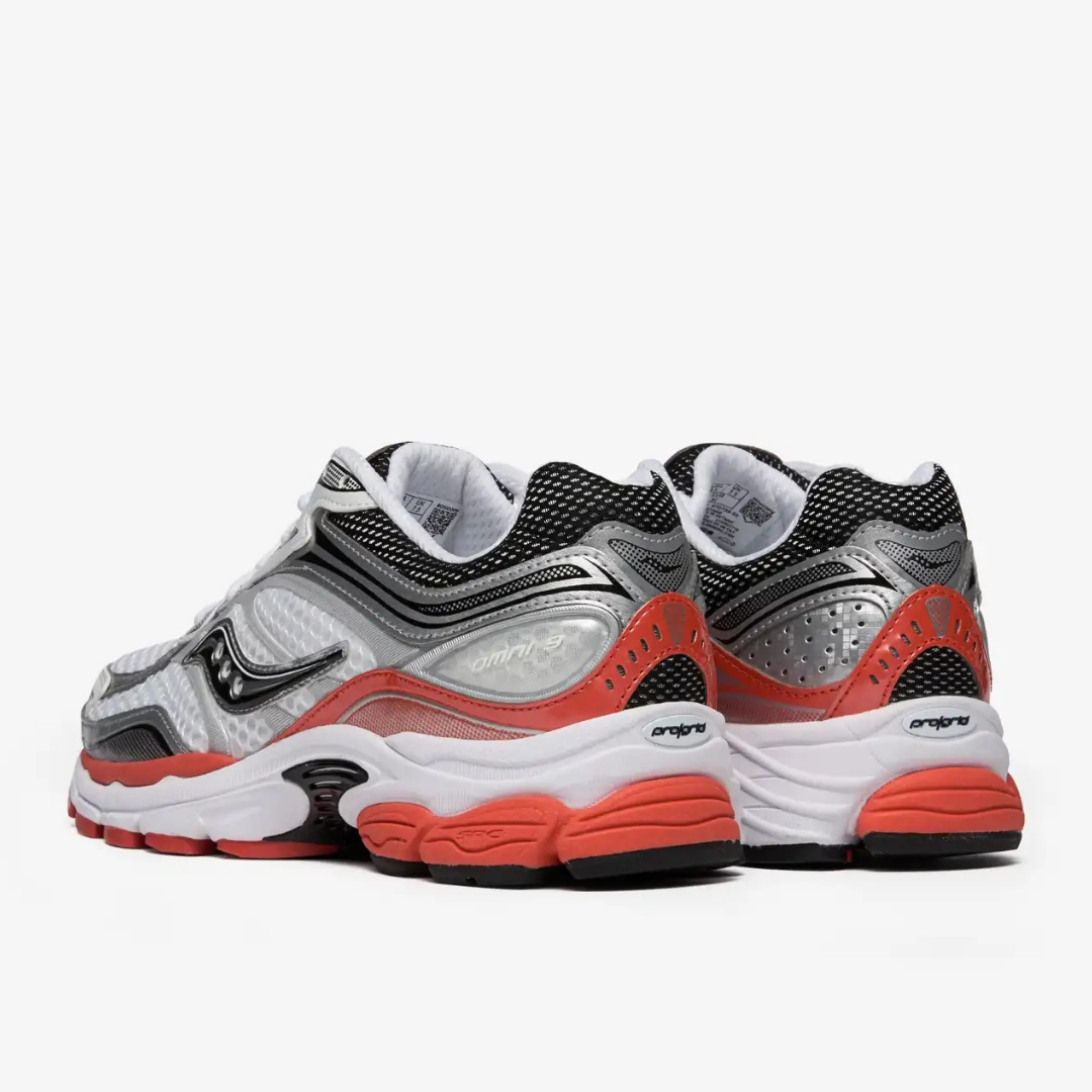 Saucony Grey Red