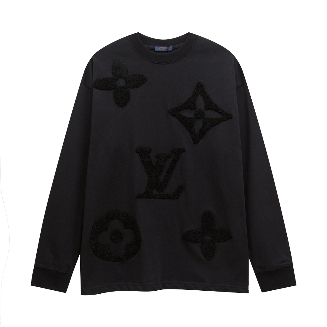 Lv Graphic Monogram Sweatshirt