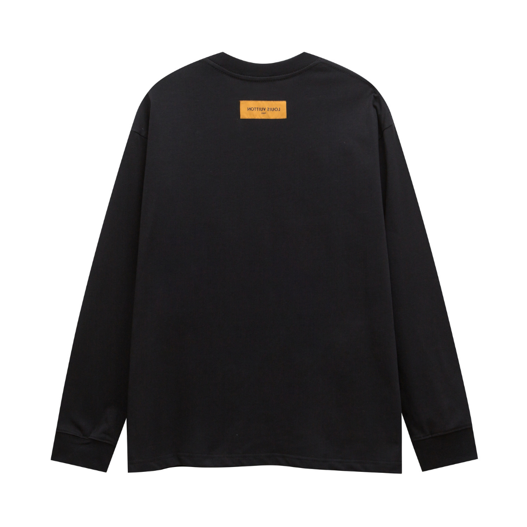 Lv Graphic Monogram Sweatshirt