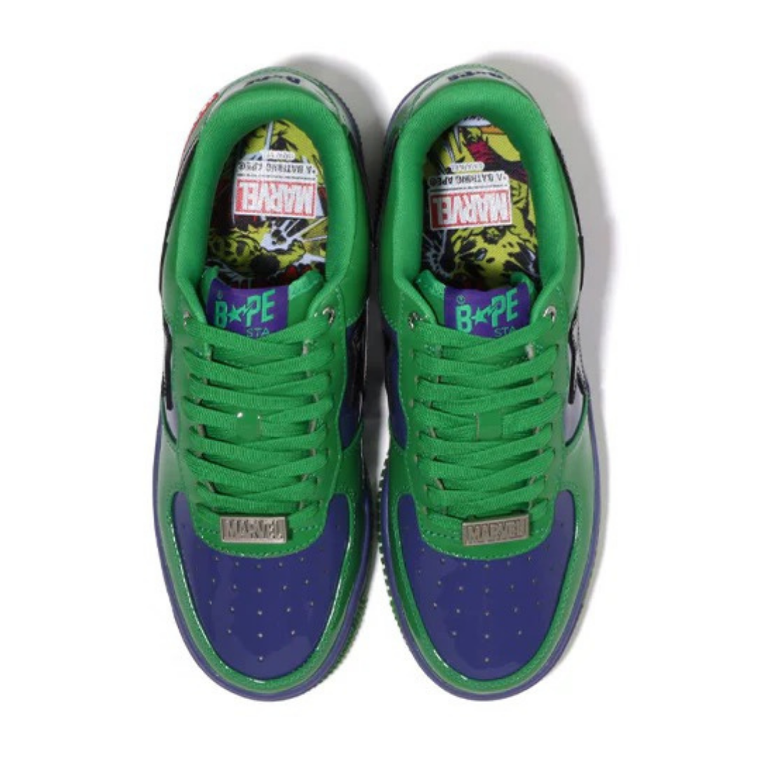 Bape Bapesta Hulk