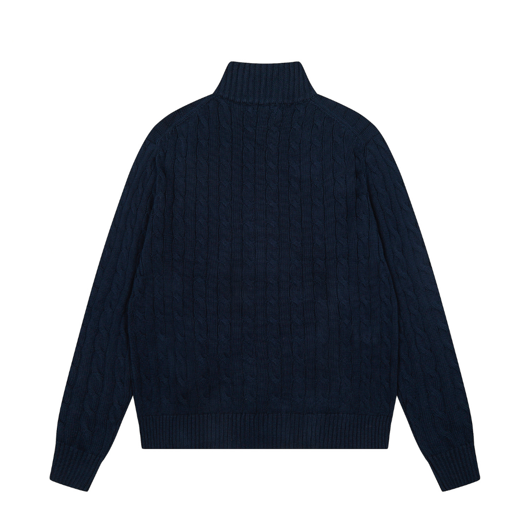 Polo Zip Sweater