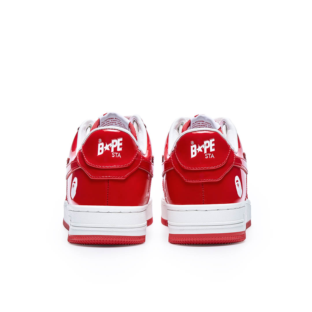 Bape Bapesta Red