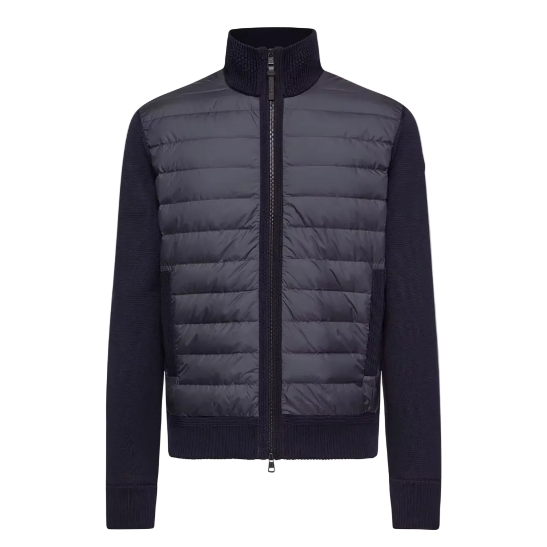 Mon Padded Zip-up Cardigan