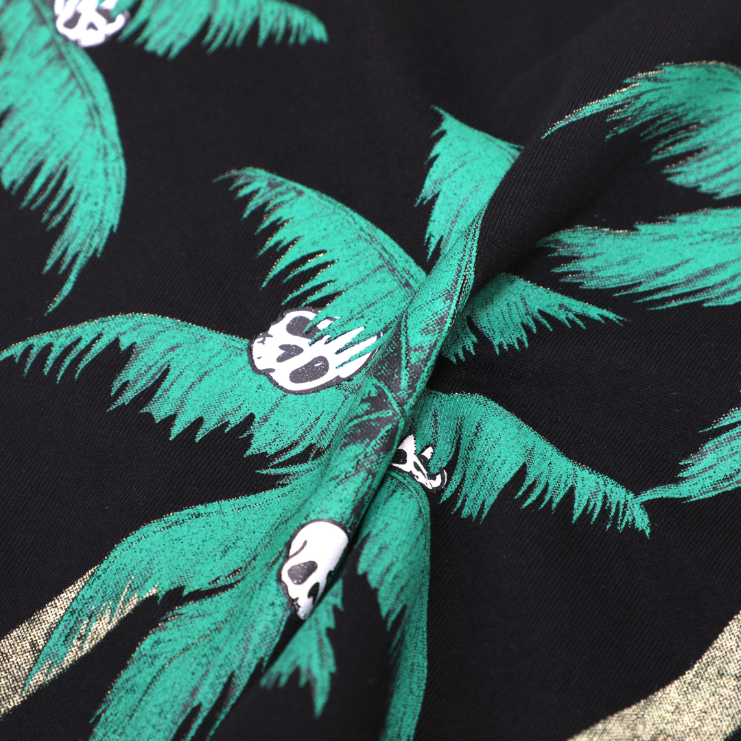 Palm Angels Palm Tree And Skulls T-shirt