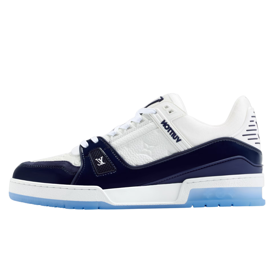 Monogram Navy Trainer