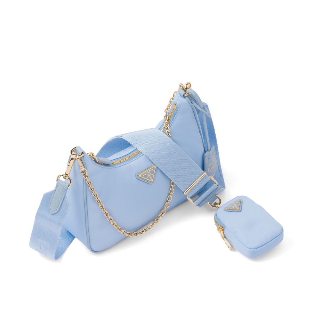 Cloé "2005" Baby Blue Gold Bag