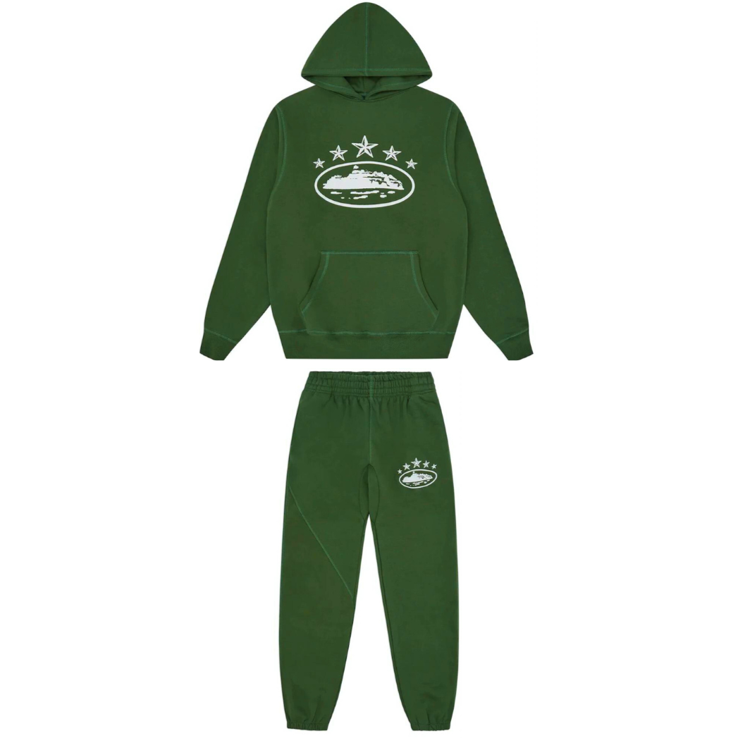 5 Starz Green Tracksuit